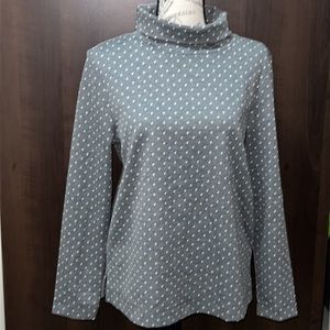 Jones New York Full Moon Dakota Polka Dot Top, Size: Small